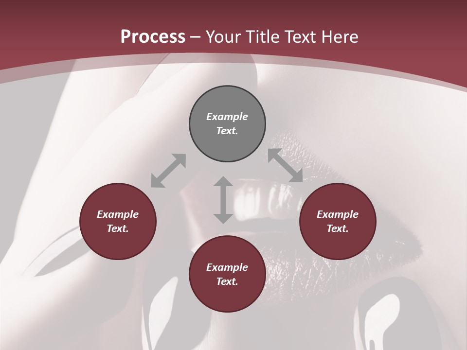 Fur Large Isolated PowerPoint Template