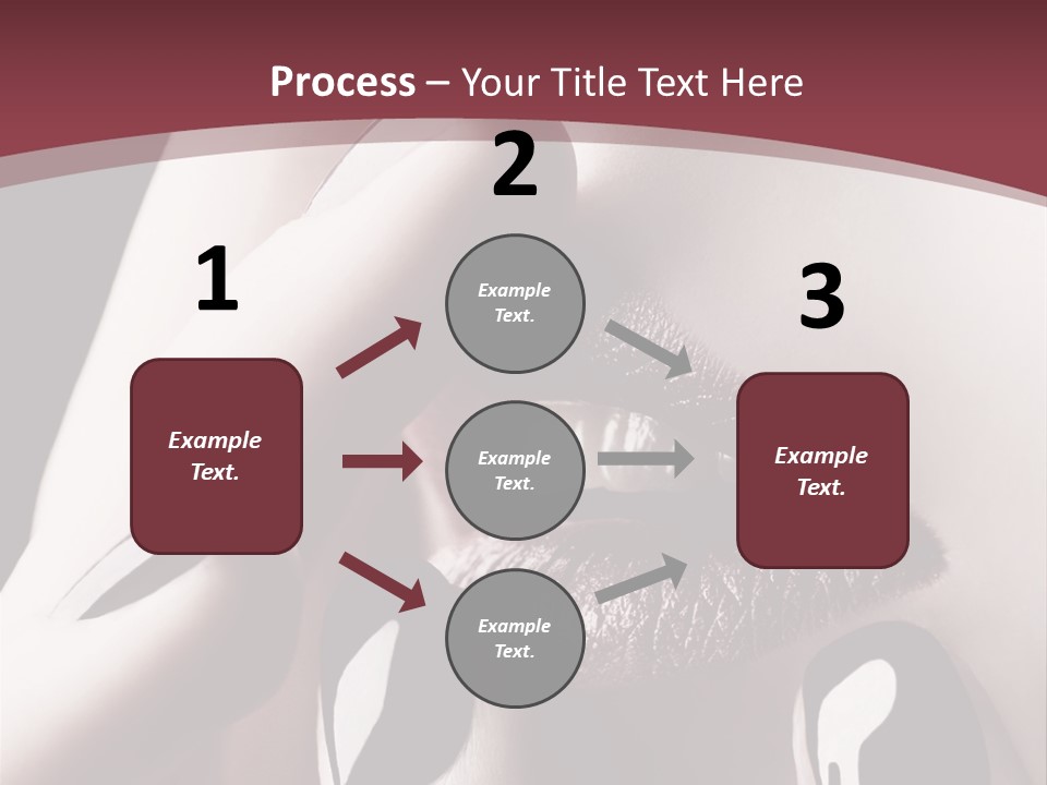 Fur Large Isolated PowerPoint Template