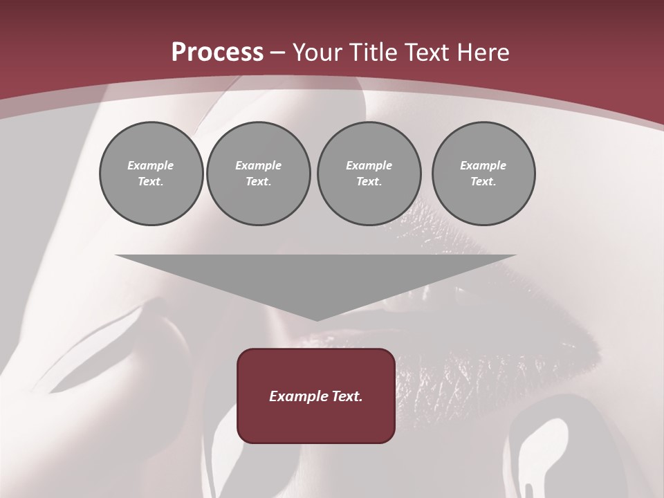 Fur Large Isolated PowerPoint Template