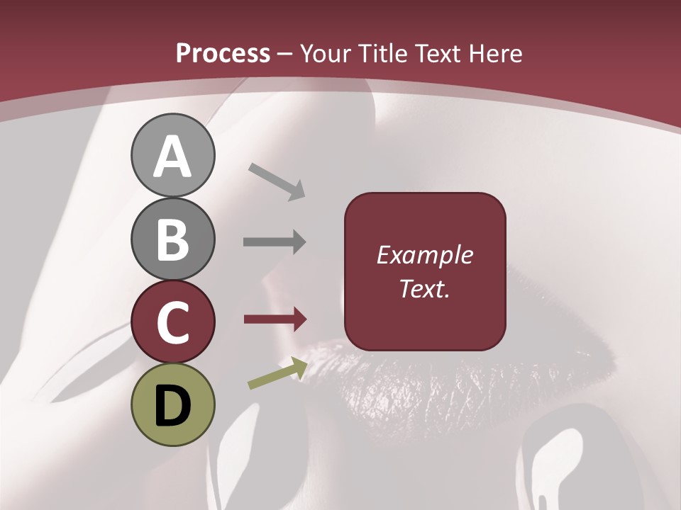 Fur Large Isolated PowerPoint Template