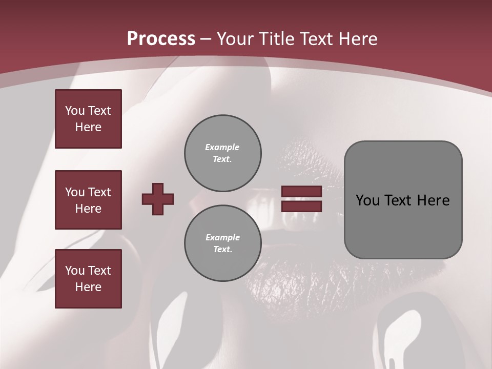 Fur Large Isolated PowerPoint Template