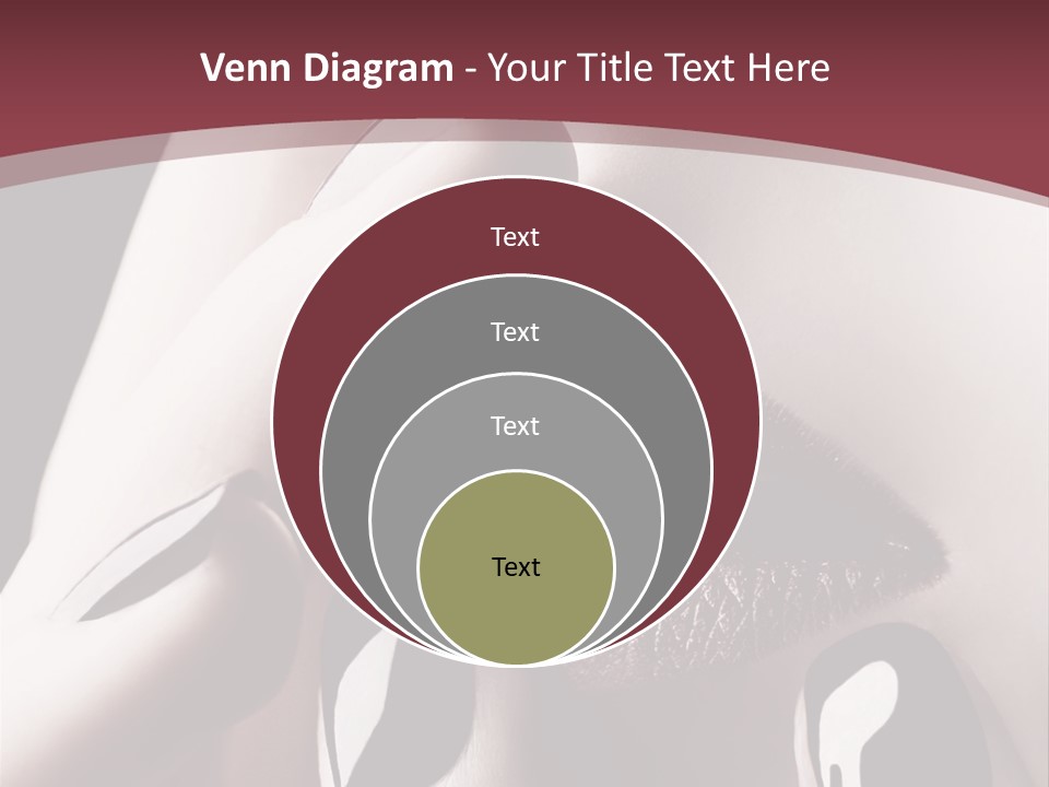 Fur Large Isolated PowerPoint Template