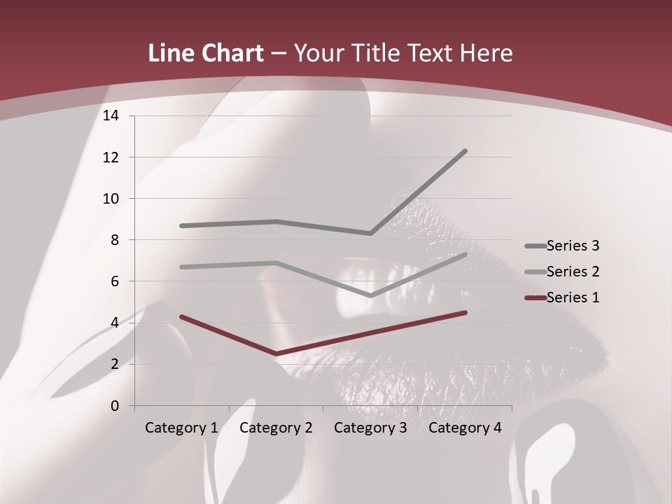 Fur Large Isolated PowerPoint Template