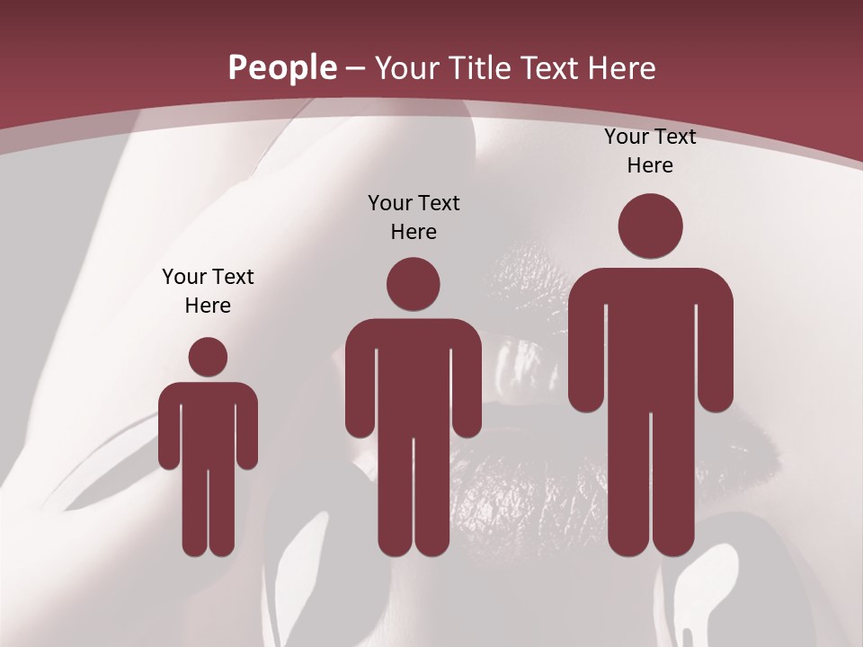 Fur Large Isolated PowerPoint Template