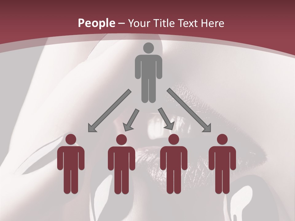 Fur Large Isolated PowerPoint Template