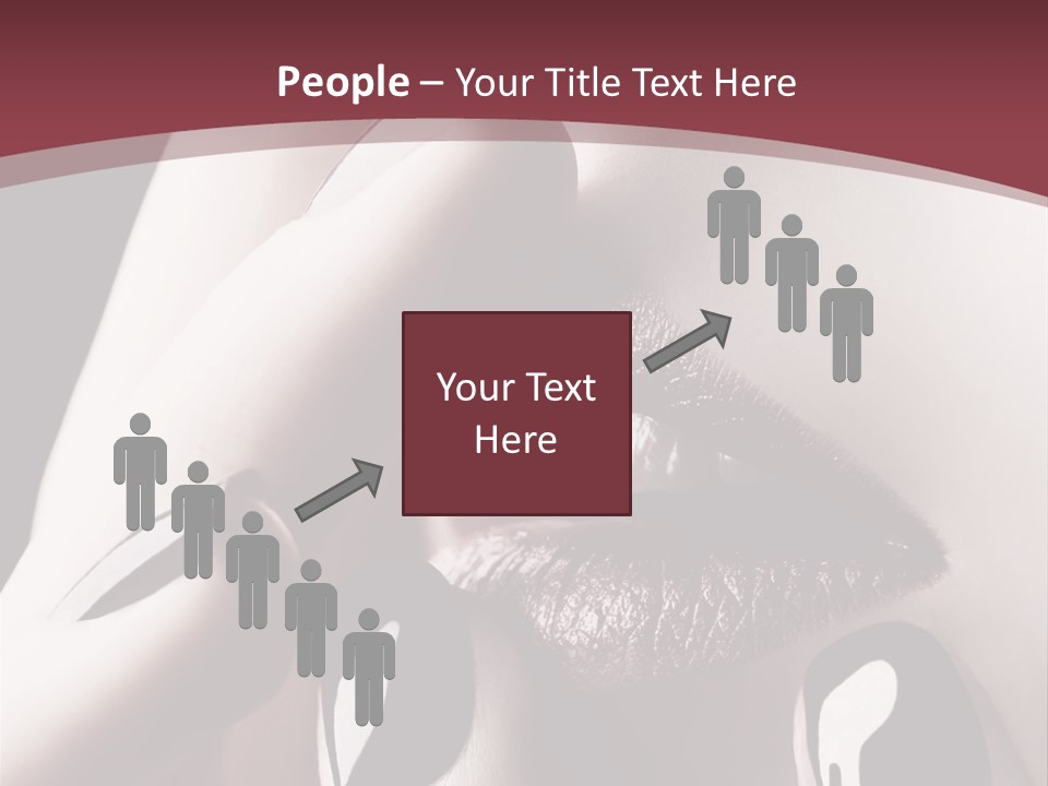 Fur Large Isolated PowerPoint Template