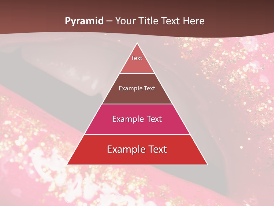 Closeup Lipgloss Mouth PowerPoint Template