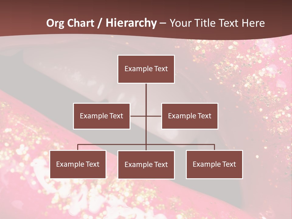 Closeup Lipgloss Mouth PowerPoint Template