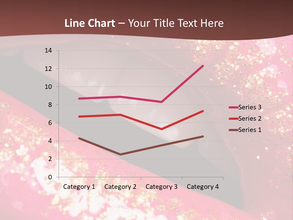 Closeup Lipgloss Mouth PowerPoint Template