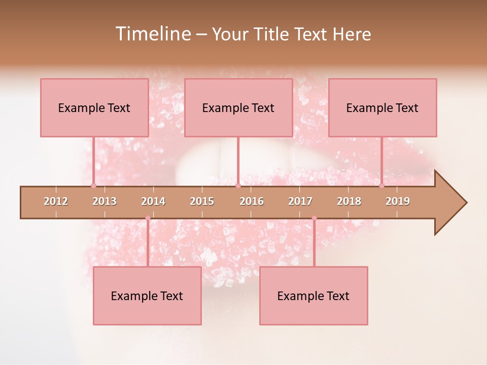 Women Happiness Crystals PowerPoint Template