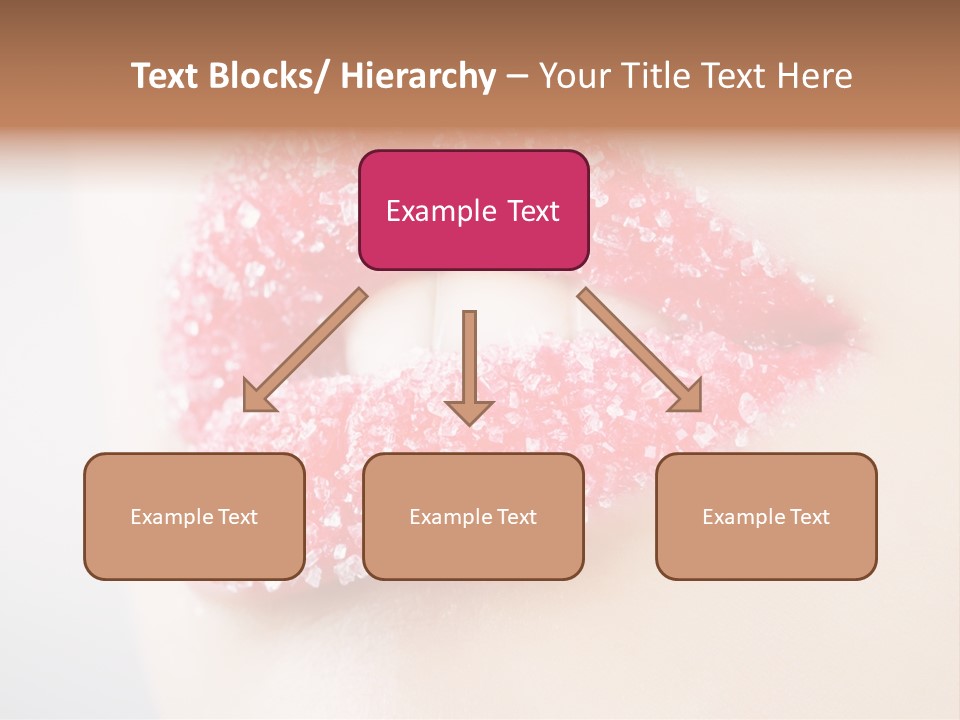 Women Happiness Crystals PowerPoint Template