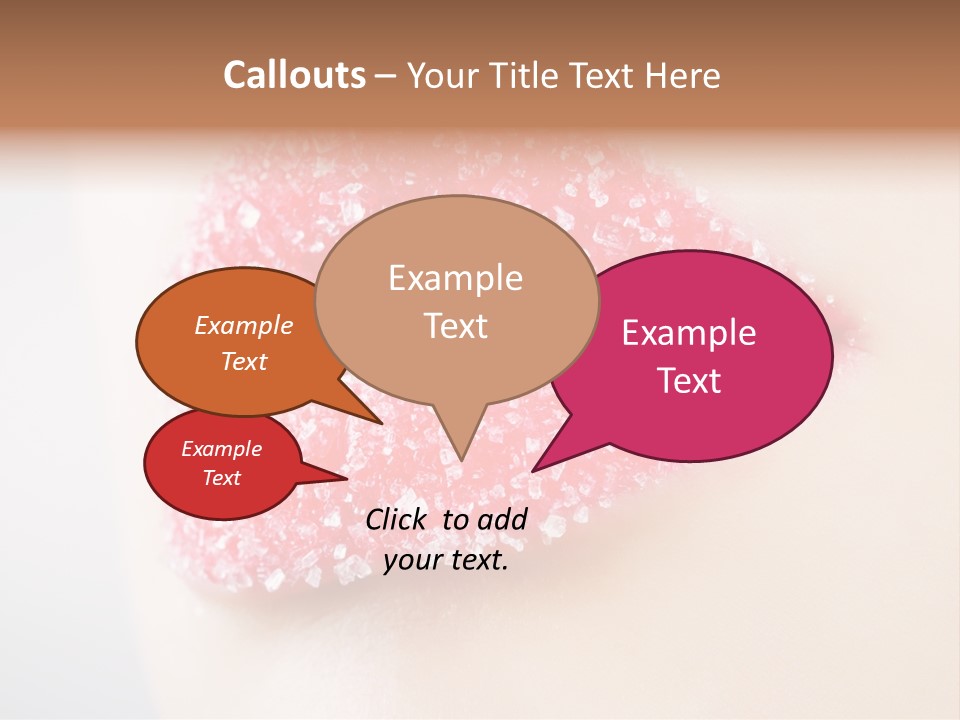 Women Happiness Crystals PowerPoint Template