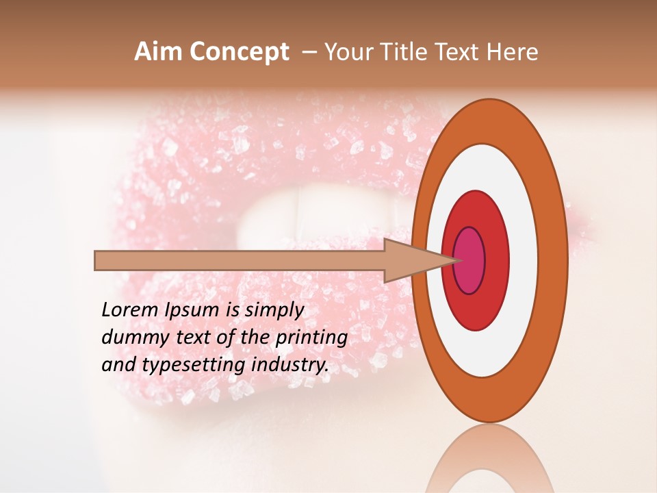 Women Happiness Crystals PowerPoint Template