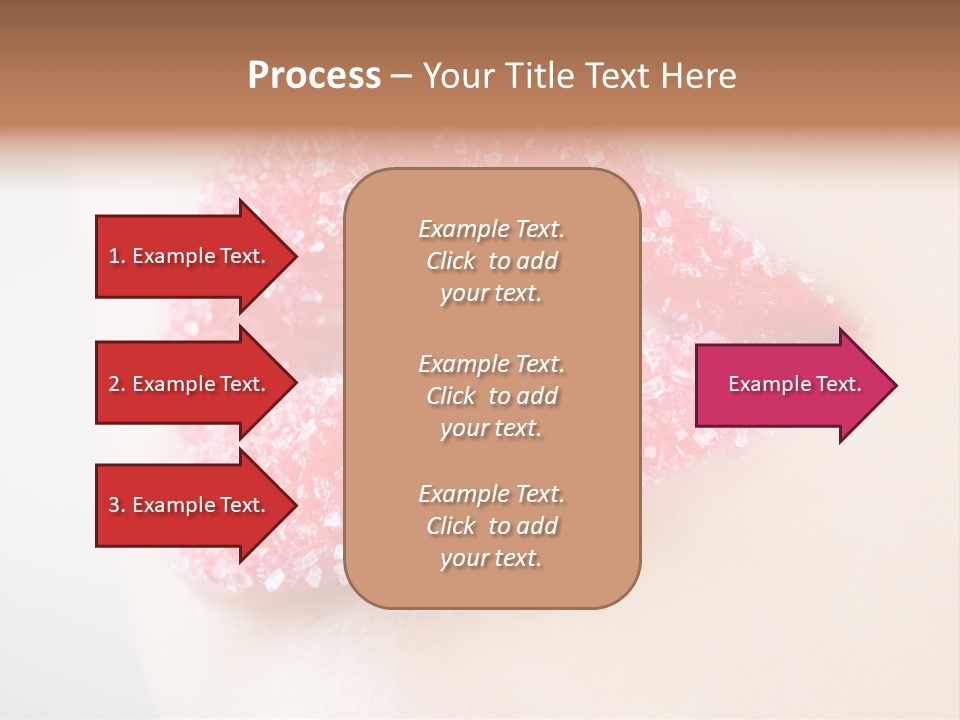 Women Happiness Crystals PowerPoint Template