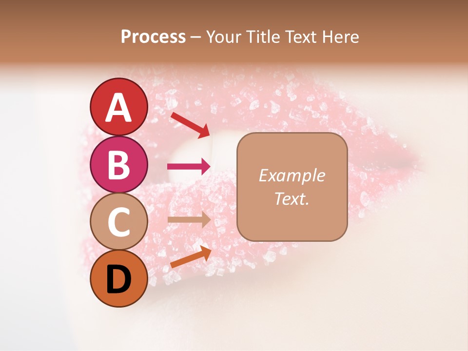 Women Happiness Crystals PowerPoint Template