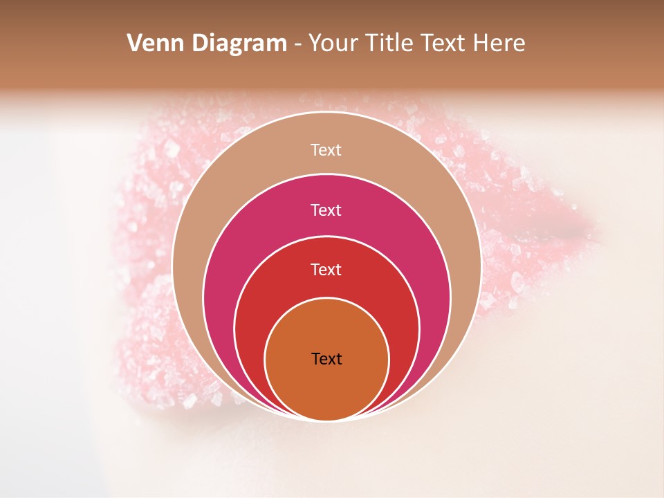 Women Happiness Crystals PowerPoint Template