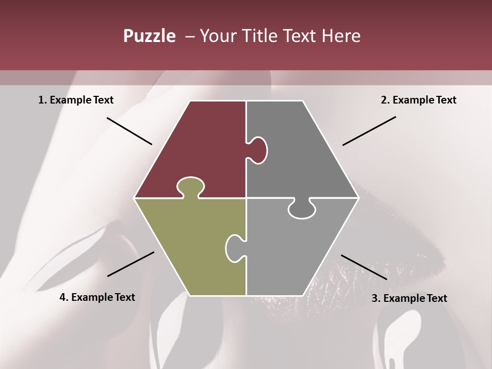 Kiss Sad Erotic PowerPoint Template