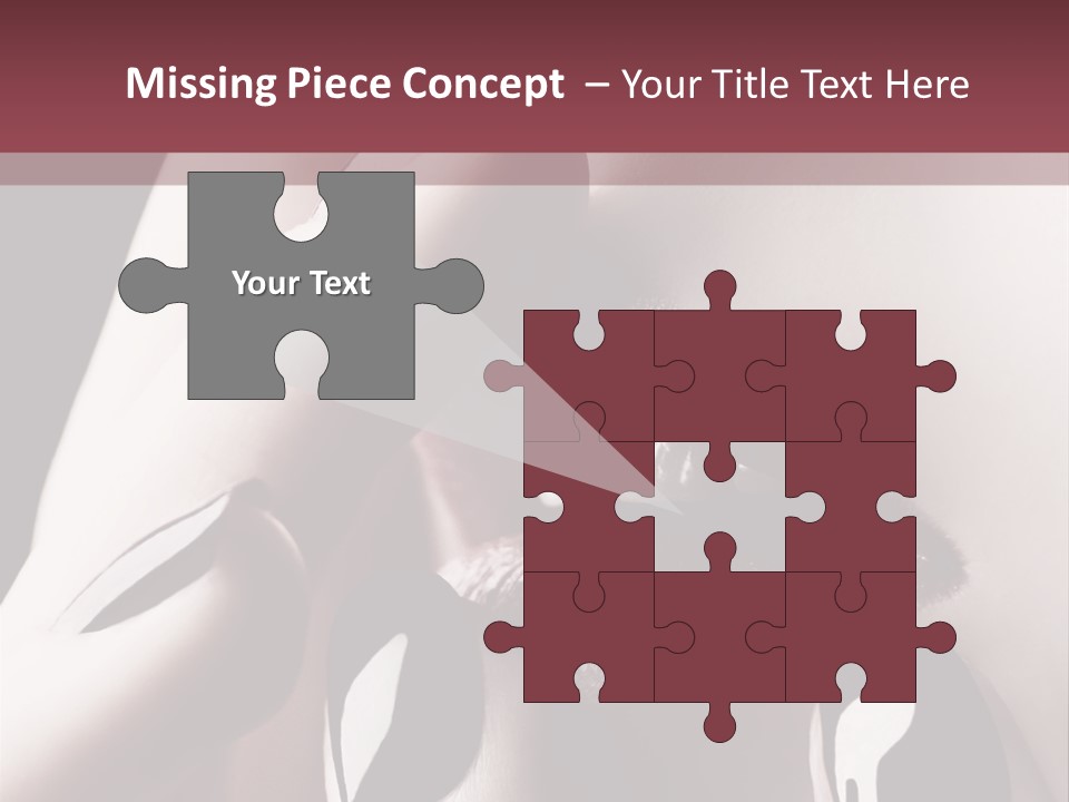 Kiss Sad Erotic PowerPoint Template