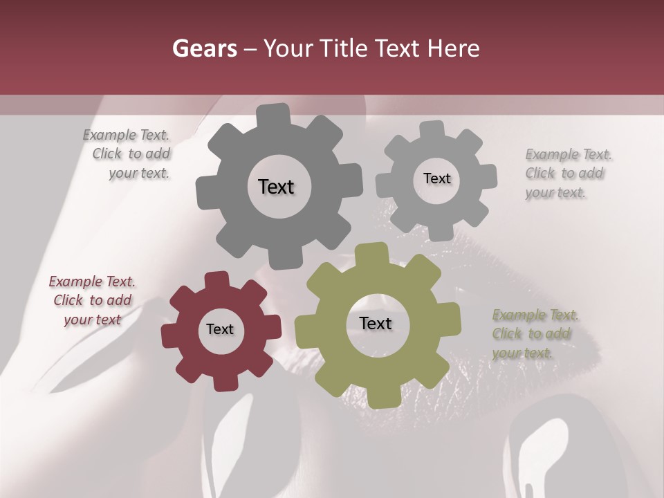 Kiss Sad Erotic PowerPoint Template