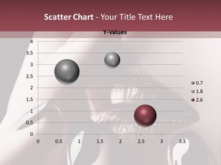 Kiss Sad Erotic PowerPoint Template