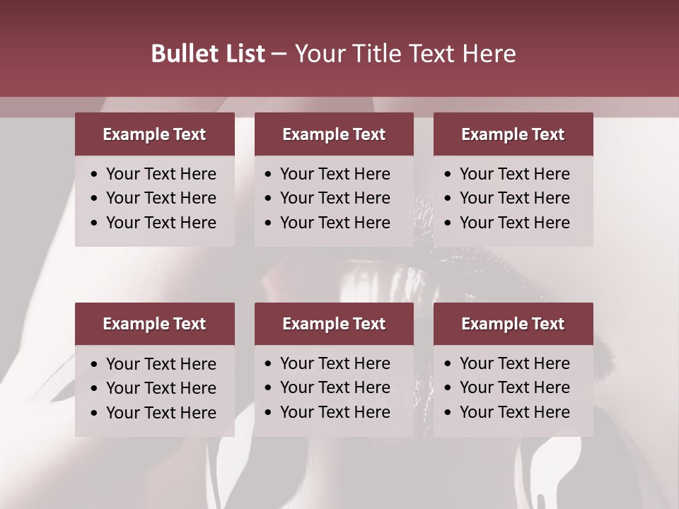 Kiss Sad Erotic PowerPoint Template