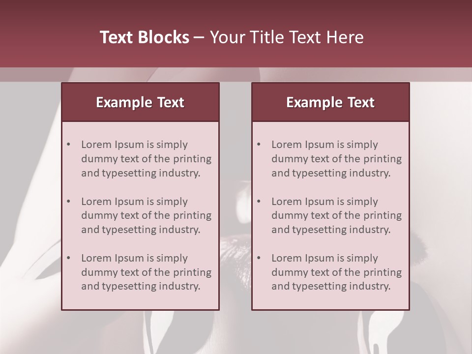 Kiss Sad Erotic PowerPoint Template