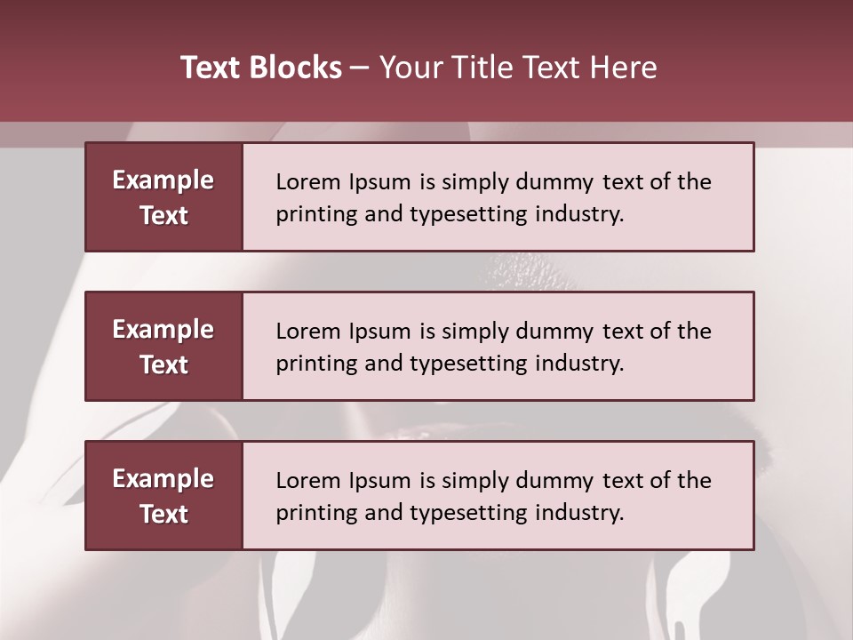 Kiss Sad Erotic PowerPoint Template