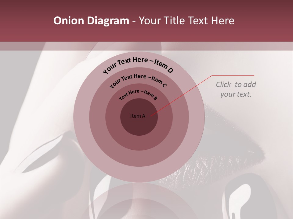 Kiss Sad Erotic PowerPoint Template