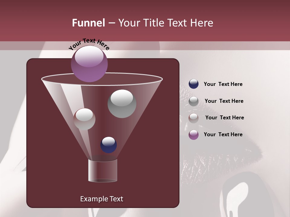 Kiss Sad Erotic PowerPoint Template