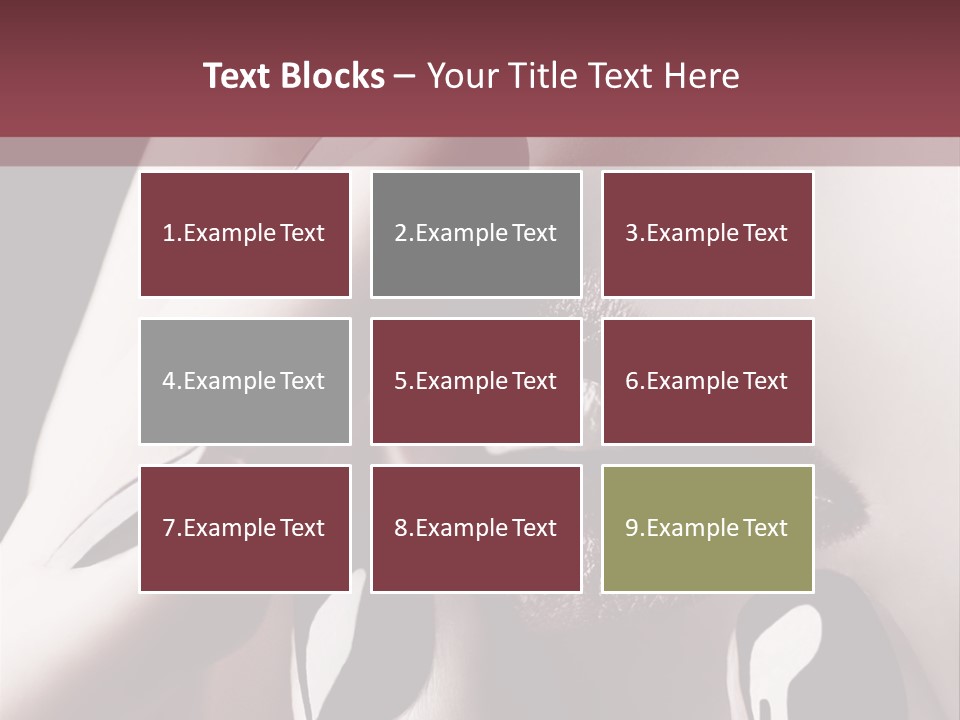 Kiss Sad Erotic PowerPoint Template