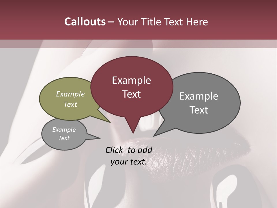 Kiss Sad Erotic PowerPoint Template