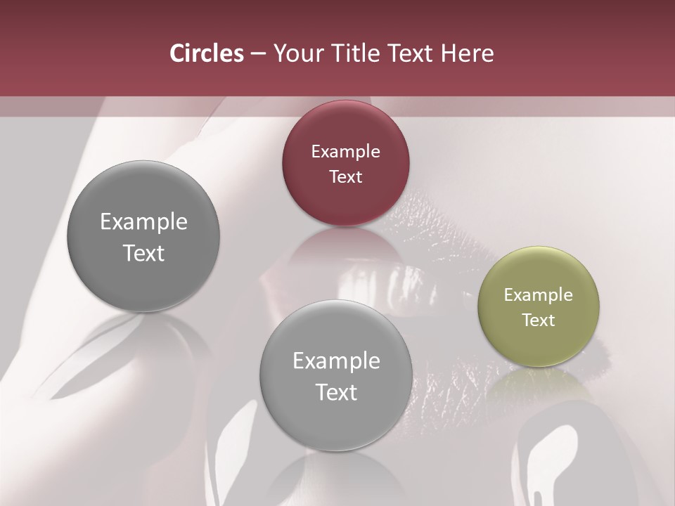 Kiss Sad Erotic PowerPoint Template