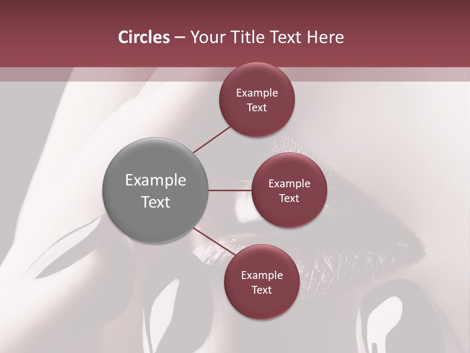 Kiss Sad Erotic PowerPoint Template
