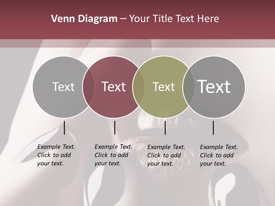 Kiss Sad Erotic PowerPoint Template