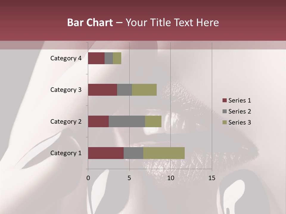 Kiss Sad Erotic PowerPoint Template