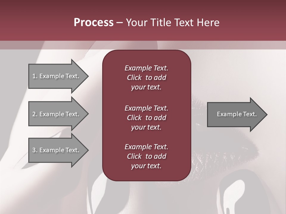 Kiss Sad Erotic PowerPoint Template