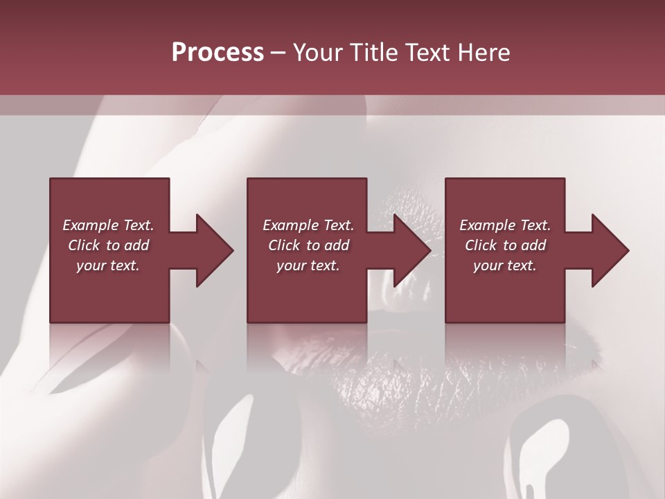 Kiss Sad Erotic PowerPoint Template
