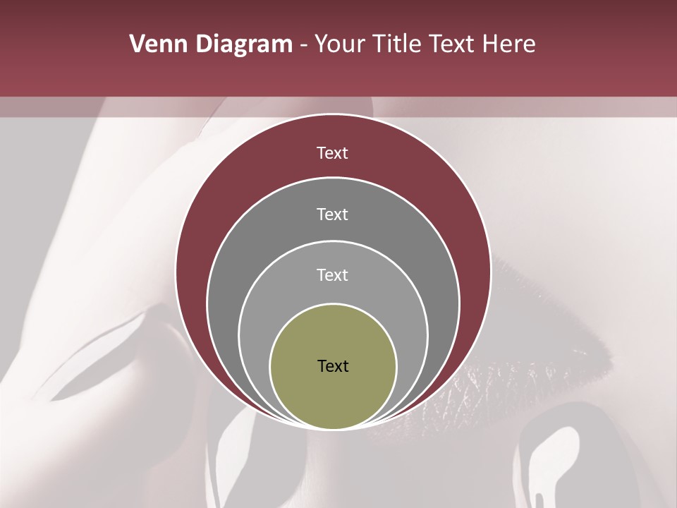 Kiss Sad Erotic PowerPoint Template