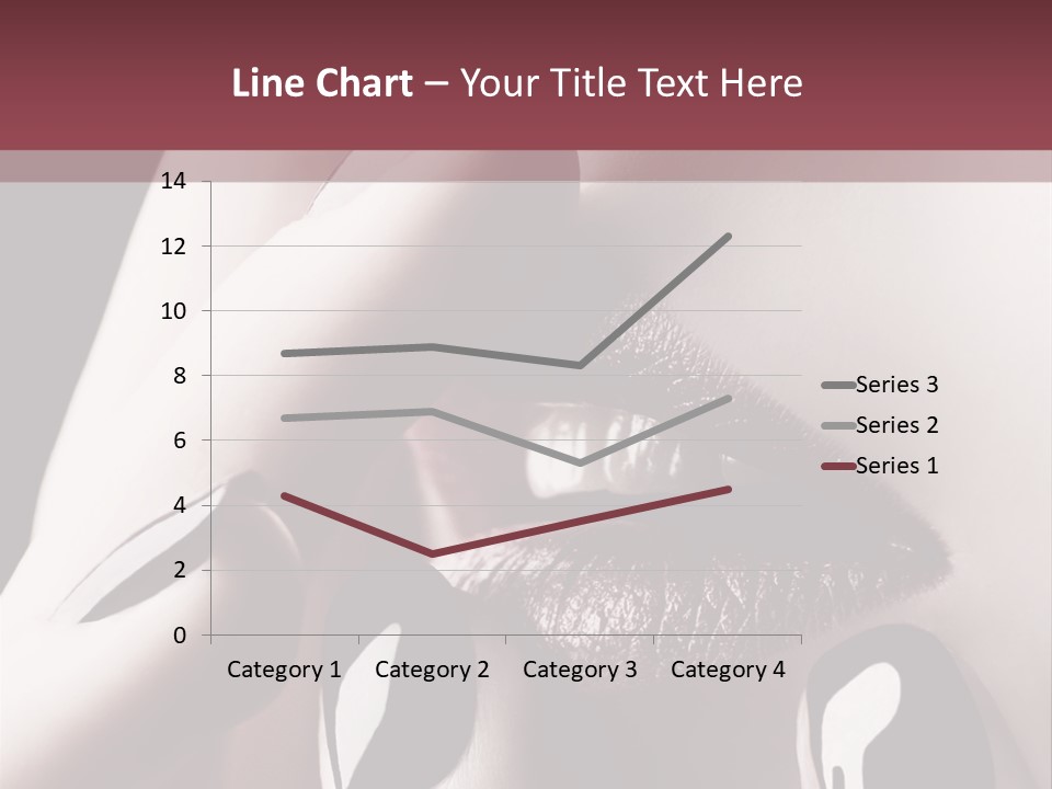 Kiss Sad Erotic PowerPoint Template
