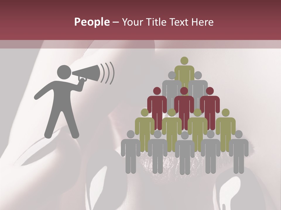 Kiss Sad Erotic PowerPoint Template