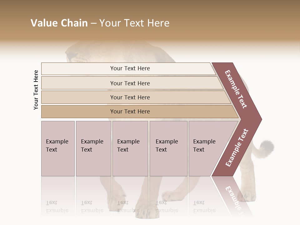 Furry Animal Large PowerPoint Template