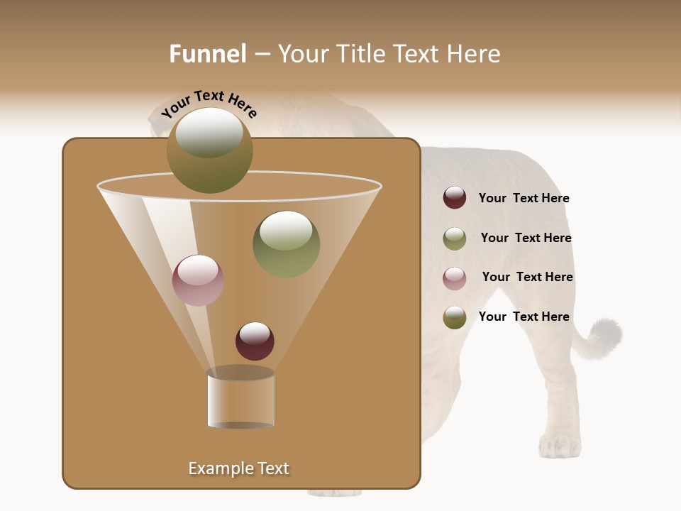 Furry Animal Large PowerPoint Template