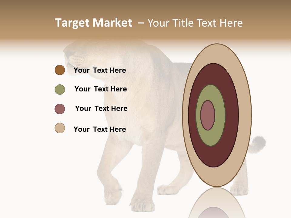 Furry Animal Large PowerPoint Template