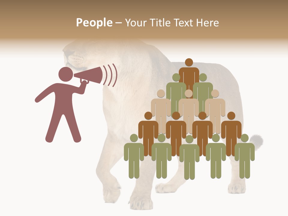 Furry Animal Large PowerPoint Template