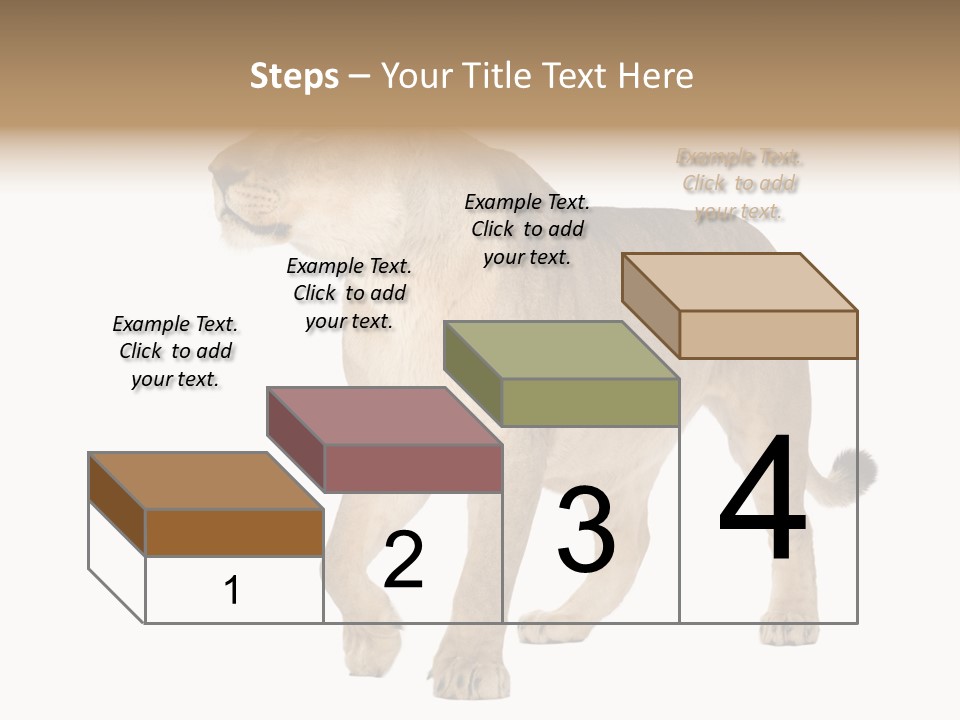 Furry Animal Large PowerPoint Template
