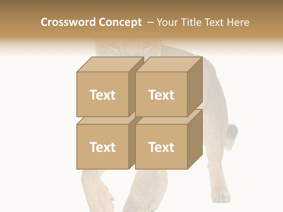 South Africa Creature Animals PowerPoint Template