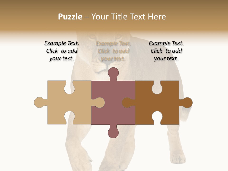 South Africa Creature Animals PowerPoint Template