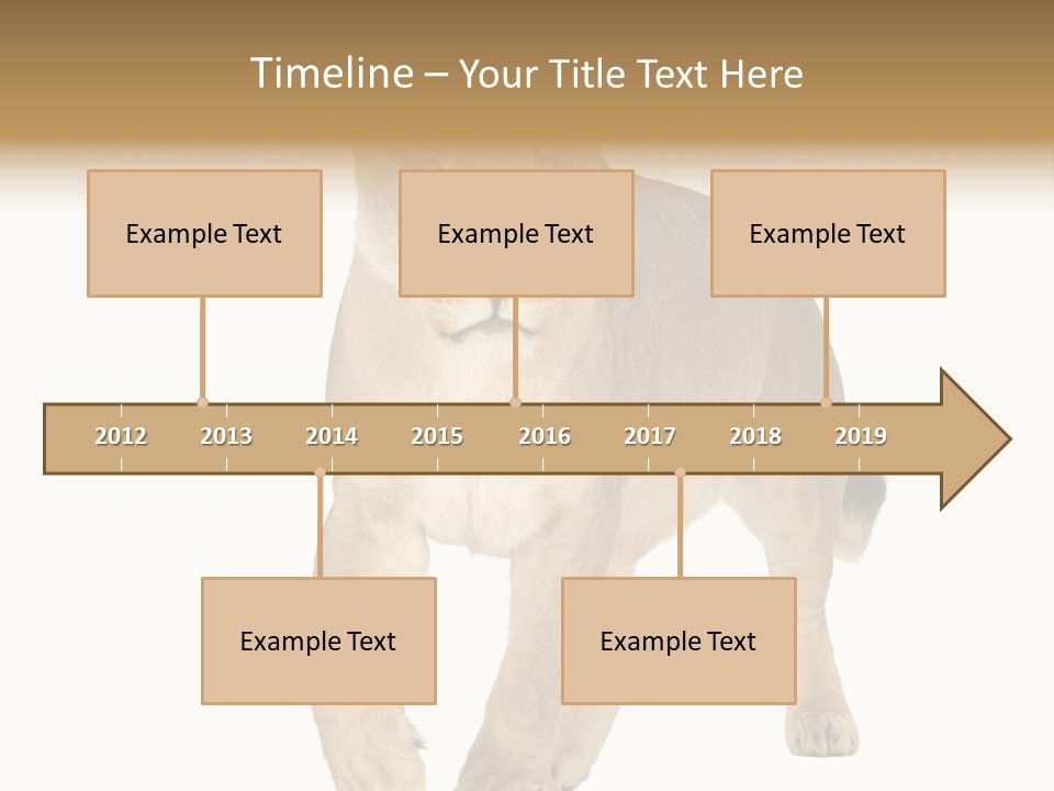 South Africa Creature Animals PowerPoint Template