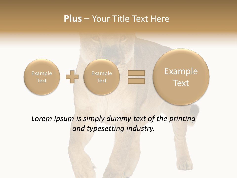 South Africa Creature Animals PowerPoint Template
