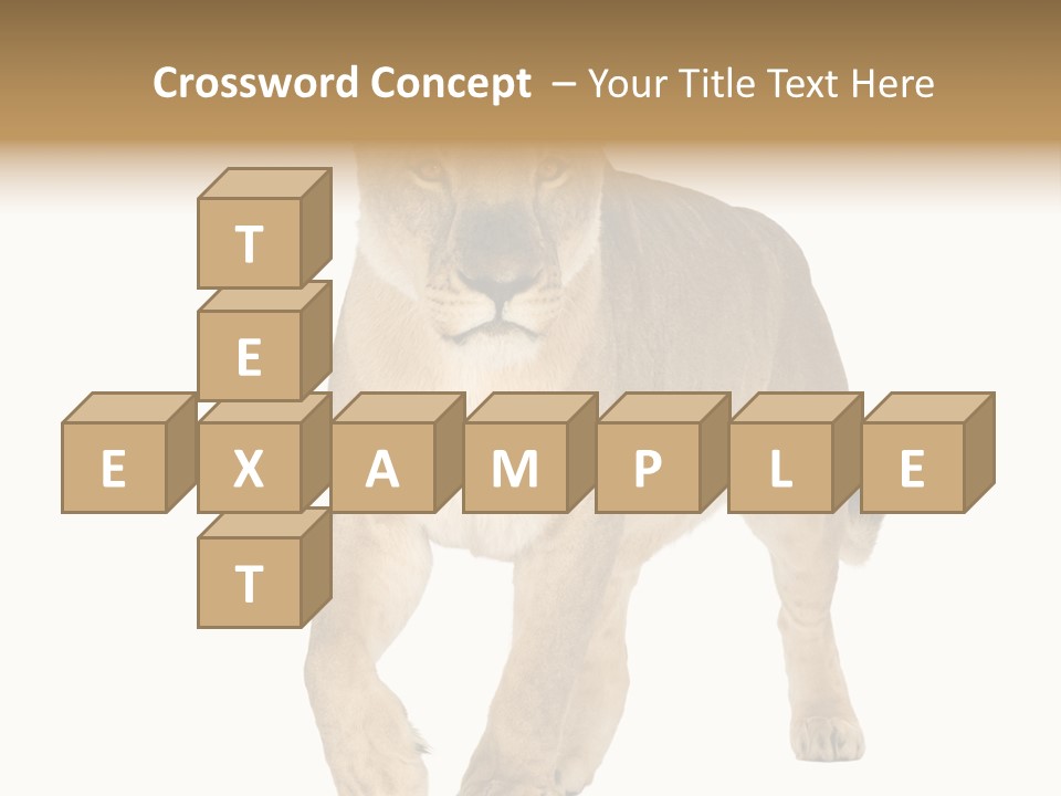 South Africa Creature Animals PowerPoint Template